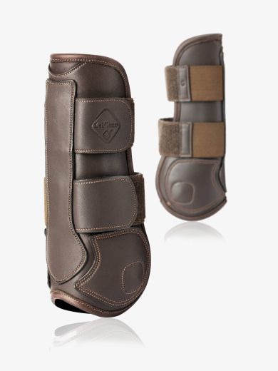 LE MIEUX CAPELLA LEATHER TENDON BOOTS IN BROWN