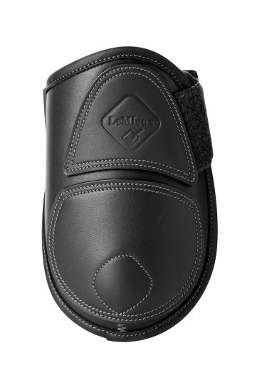LE MIEUX CAPELLA LEATHER FETLOCK BOOTS IN BLACK