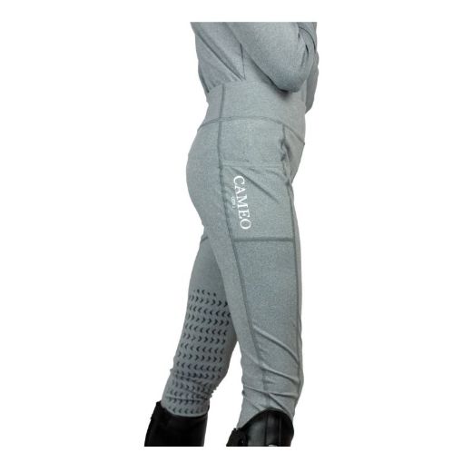 CAMEO CORE JUNIOR RIDING TIGHTS GREY