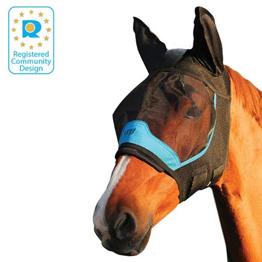 WOOF WEAR UV FLY MASK WITH 3D EARS AND UV PROTECTION