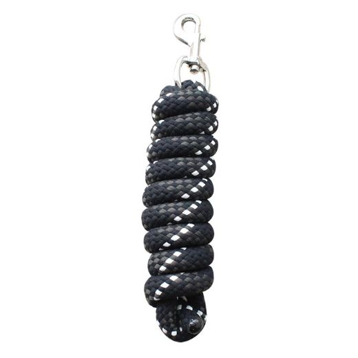 WOOF WEAR CONTOUR LEAD ROPE 2M LONG BLACK