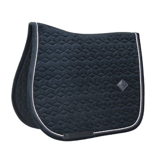 KENTUCKY VELVET SADDLE PAD JUMP BLACK