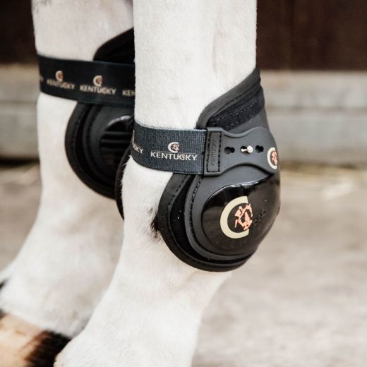 KENTUCKY FETLOCK MOON BOOTS ELASTIC BLACK