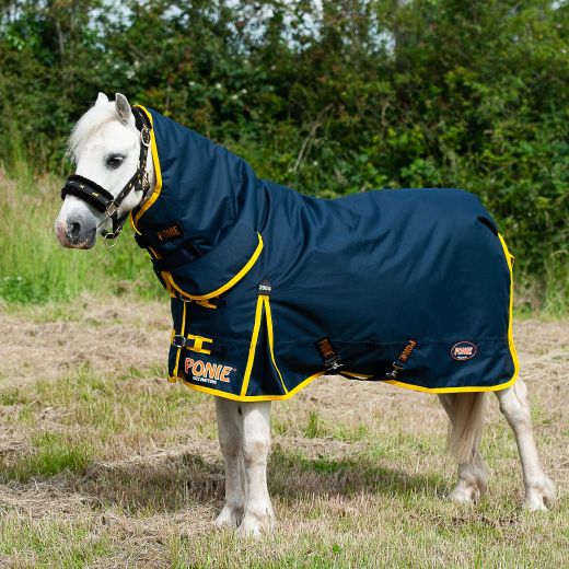 GALLOP PONIE 200 COMBO TURNOUT NAVY/YELLOW R.R.P £53.99 OUR PRICE £51.99
