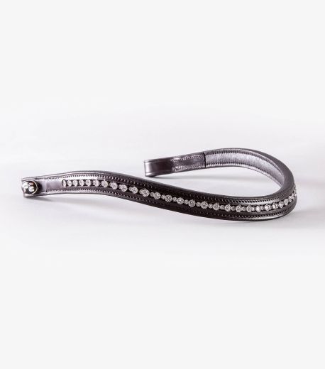 PREMIER EQUINE BERGAMO SHAPED DIAMANTE BROWBAND