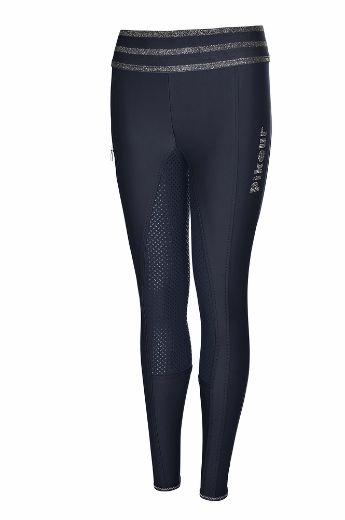 PIKEUR YOUTHS IDA GRIP WINTER TIGHTS NIGHT BLUE