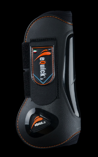 EQUICK eLight TENDON BLACK VELCRO