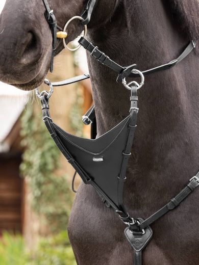 LE MIEUX KUDOS BIB MARTINGALE ATTACHMENT BLACK