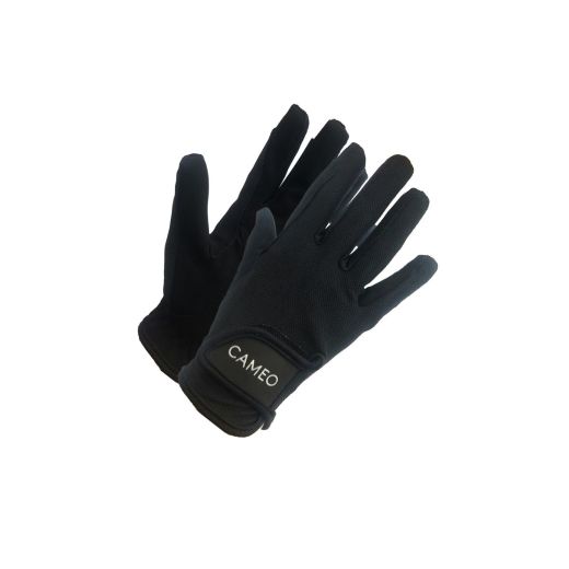 CAMEO JUNIOR PERFORMACE RIDING GLOVE IN BLACK