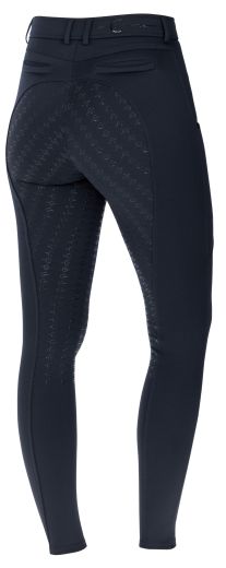 COVALLIERO LADIES WINTER RIDING TIGHTS IN NAVY