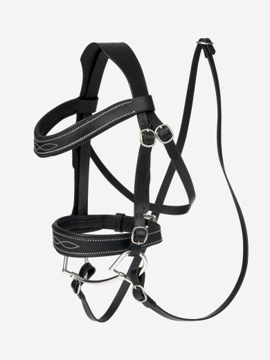LE MIEUX HOBBY HORSE COMPETITION BRIDLE BLACK