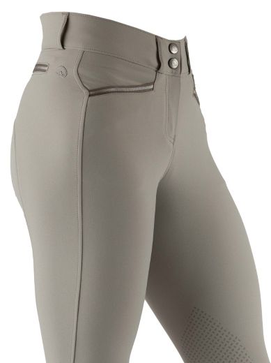 AGASO LADIES WINDSOR BREECHES IN STONE KNEE GRIP