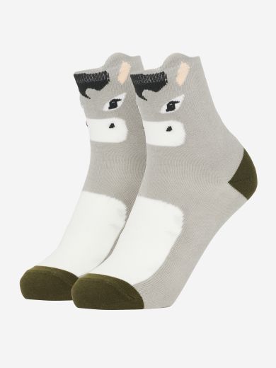 LE MIEUX MINI CHARACTER SOCKS 2 PACK DONKEY