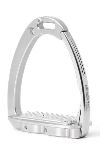 TECH VENICE DRESSAGE SLOPED STIRRUPS SILVER/SILVER