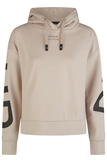 PIKEUR LADIES HOODY ATHLEISURE TAUPE