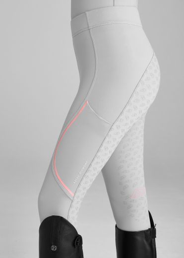 AZTEC DIAMOND YOUNG RIDER GREY PINK LEGGINGS