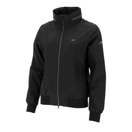 SCHOCKEMOHLE LAILA STYLE BLOUSON JACKET IN DARK GREY
