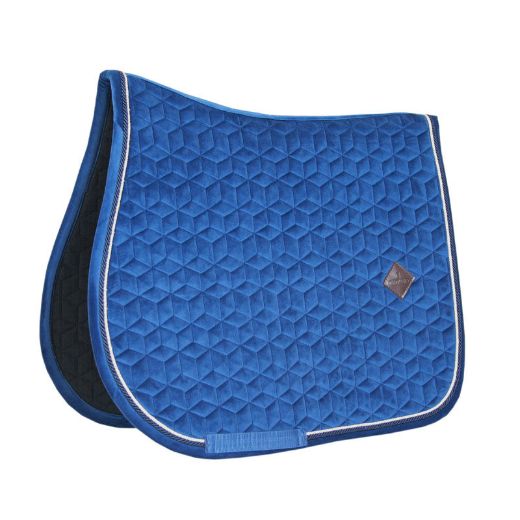 KENTUCKY VELVET SADDLE PAD JUMP NAVY