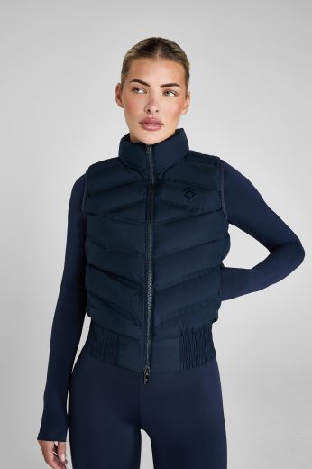 AZTEC DIAMOND LIGHTWEIGHT GILET NAVY