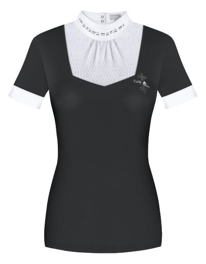 FAIR PLAY LARA LADIES SHOW SHIRT IN BLACK