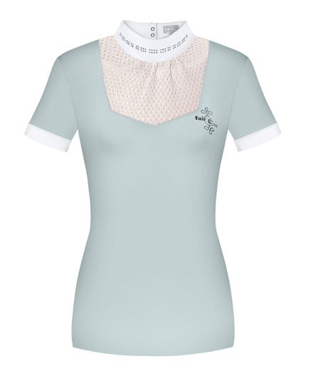 FAIR PLAY LARA LADIES SHOW SHIRT IN ASH BLUE