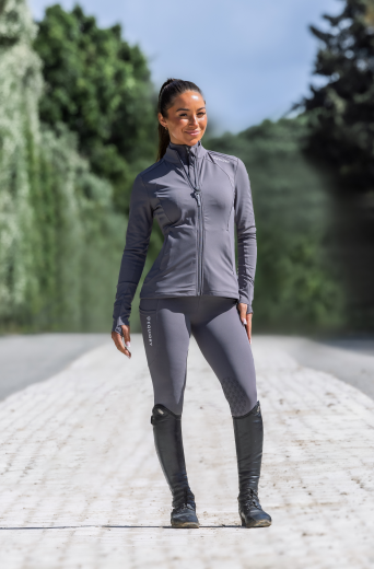 EQUIDRY WOMENS WATER REPELLANT LEGGINGS GREY