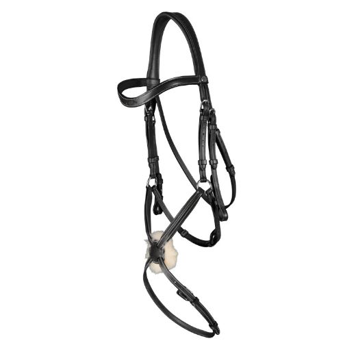 WORKING BY DYON FIGURE OF EIGHT BRIDLE BLACK