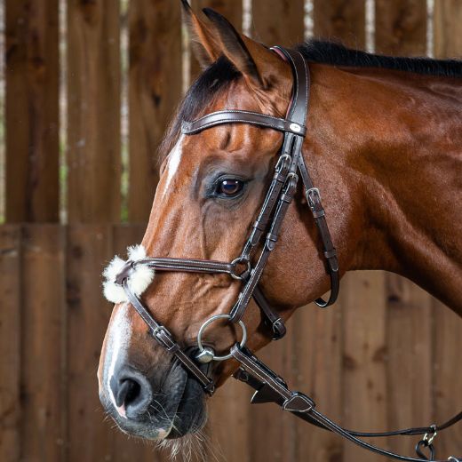 WORKING BY DYON FIGURE OF EIGHT BRIDLE BROWN