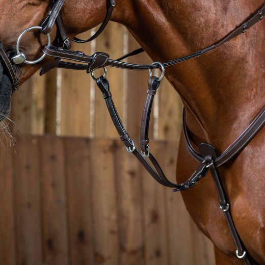 WORKING BY DYON RUNNING MARTINGALE ATTACHMENT BROWN