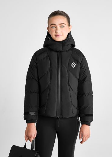 AZTEC DIAMOND YOUNG RIDER PUFFER BLACK