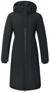 COVALLIERO AW25 LADIES COAT IN BLACK