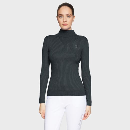 SAMSHIELD LIDIA CLASSIC PULLOVER MOONLESS NIGHT