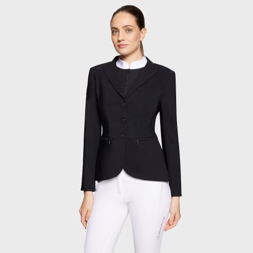 SAMSHIELD VICTORINE AW25 CRYSTAL FABRIC REGULAR BLACK