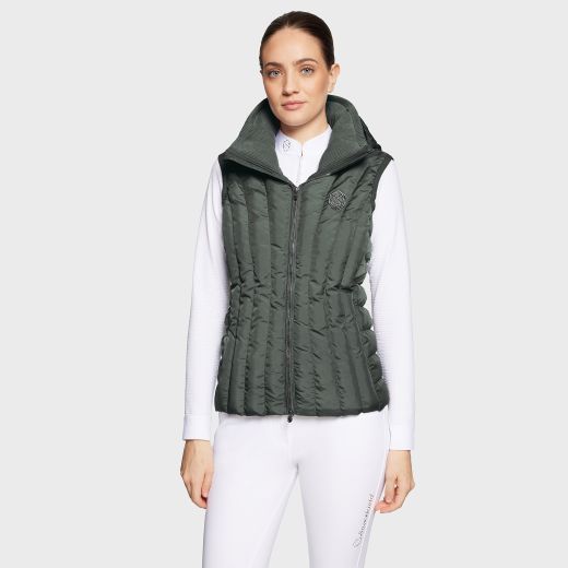 SAMSHIELD AW25 CHAMONIX GILET DARK FOREST