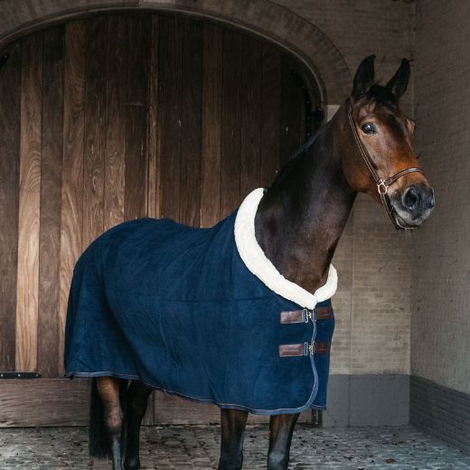 KENTUCKY HEAVYWEIGHT FLEECE RUG NAVY