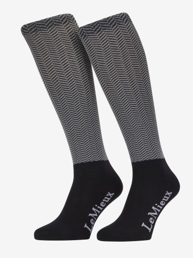 LE MIEUX ASPEN HERRINGBONE SOCKS