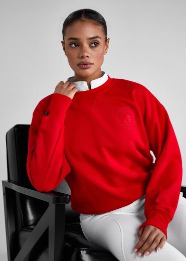AZTEC DIAMOND SS26 CRIMSON SPORTING GOODS CREW NECK SWEATER