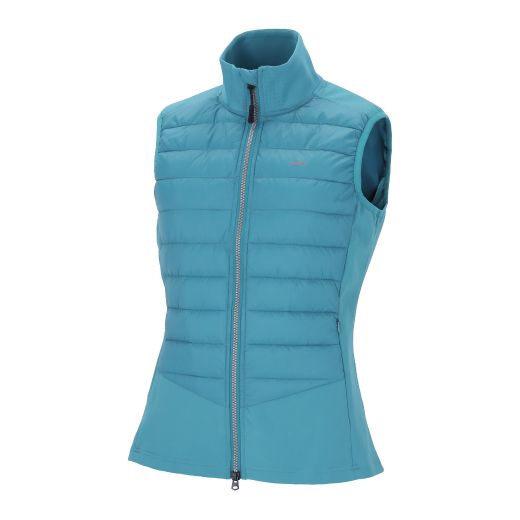 SCHOCKEMOHLE SS26 SPFRANCIE GILET IN COLONIAL BLUE