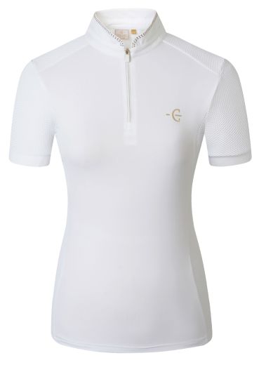 COVALLIERO SS26 LADIES COMPETION SHIRT WHITE