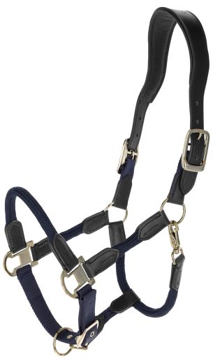 COVALLIERO SS26 CORANO HEAD COLLAR DARK NAVY