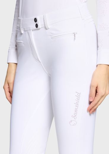 SAMSHIELD SS26 BREECHES ADELE KNEE GRIP WHITE