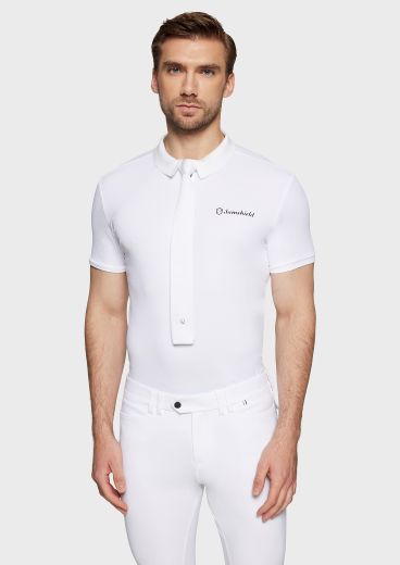 SAMSHIELD SS26 WHITE KNITTED TIE