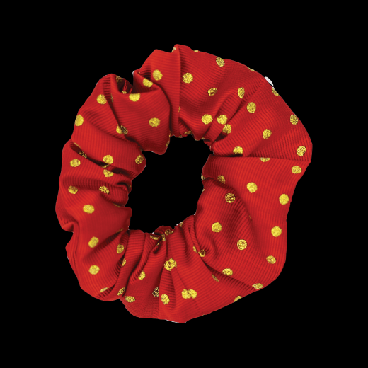 EQUETECH POLKA DOT HAIR SCRUNCHIE