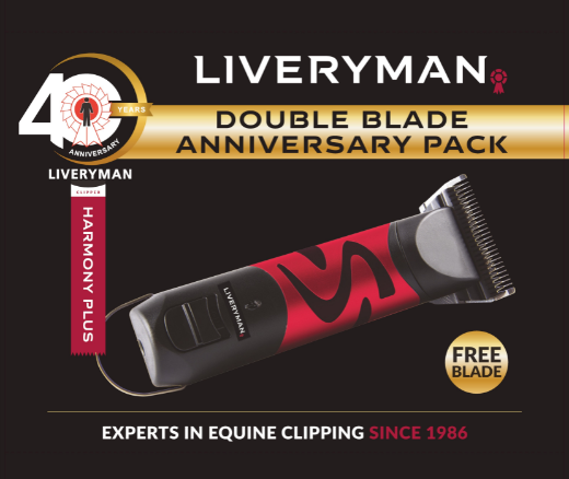 LIVERYMAN HARMONY PLUS WITH WIDE BLADE  ANNIVERSARY PACK FREE SET OF BLADES