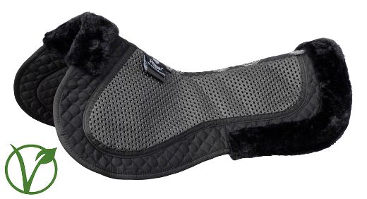 RHINEGOLD NON SLIP GEL HALF PAD BLACK