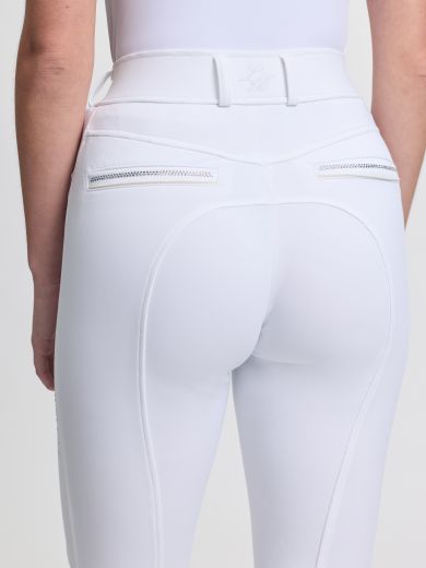 LE MIEUX BRILLIANCE KNEE GRIP BREECHES WHITE