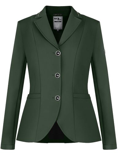 FAIR PLAY LADIES NATALIE SHOW JACKET IN DARK SAGE