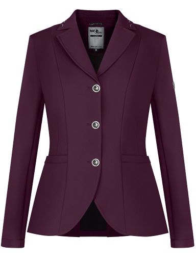 FAIR PLAY LADIES NATALIE SHOW JACKET IN ROYAL BERRY