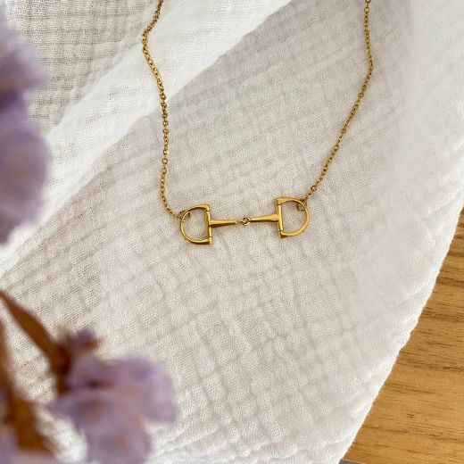 EQUESTRIAN OLY NECKLACE GOLD