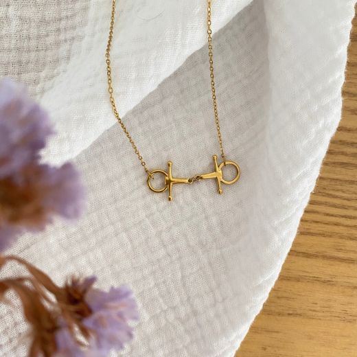 EQUESTRIAN CISKO NECKLACE GOLD